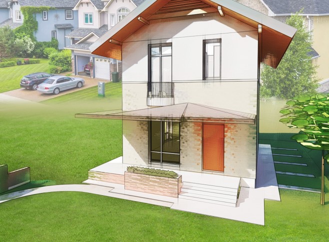 купить частный дом готовый проект