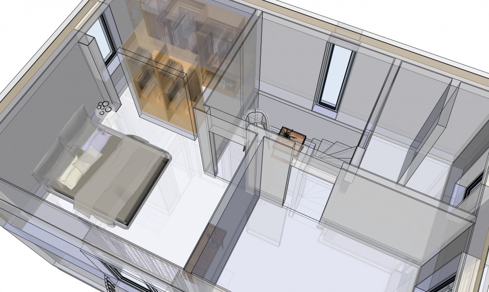 Проект современного частного дома из монолита