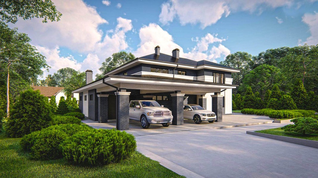 строительство элитные дома из кирпича под ключ проекты и цены