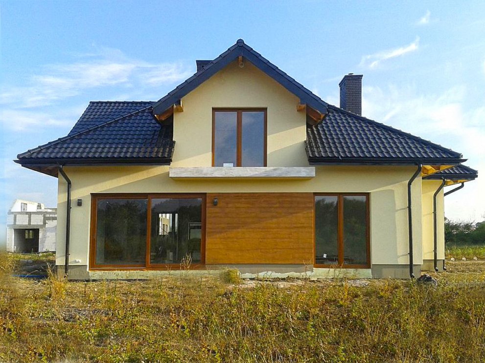 Готовый построенный дом проект 251 в Краснодарском крае