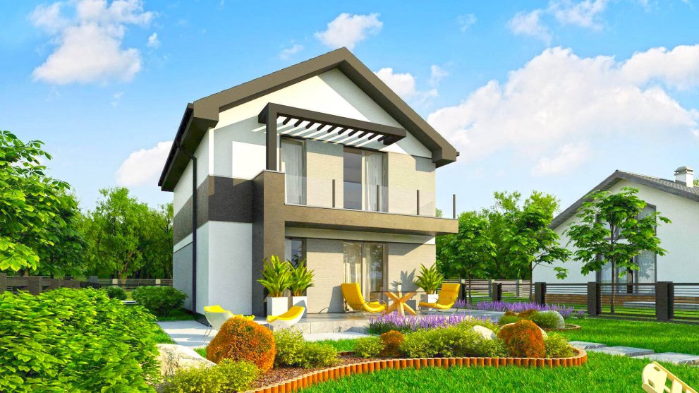 строительство двухэтажных коттеджей краснодар цены готового дома