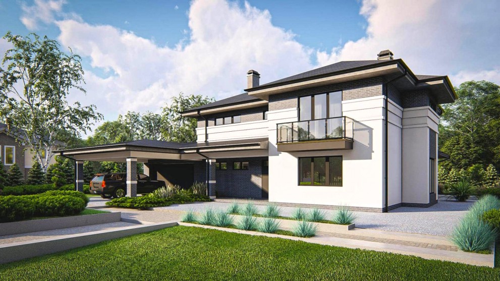 Проекты домов и коттеджей